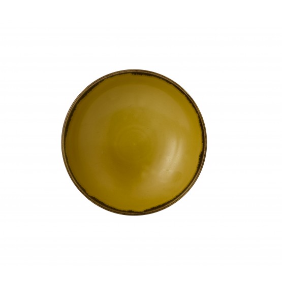 Harvest Mustard Coupe Bowl